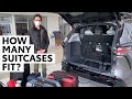 2021 Toyota - how many suitcases fit into the 2021 Toyota trunk