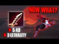 RIOT IS NERFING LETHALITY ALREADY?