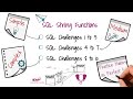 🏆 SQL Challenges | String Functions! From simple to complex SQLs
