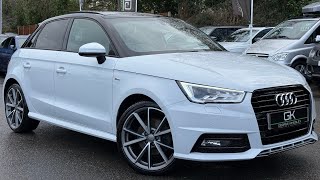 2017/67 Audi A1 Sportback S Line Black Edition S Tronic with Pan Roof/Leather for sale at GK Essex