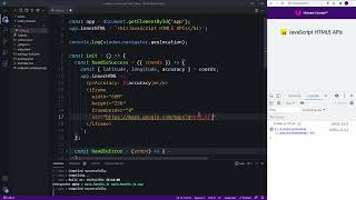 JavaScript HTML5 APIs 071 Rendering Coordinates to Google Maps