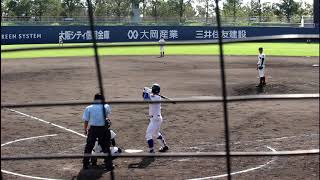 2018.10 高校野球 大阪桐蔭 中田唯斗君（現オリックス） vs 履正社の小深田君