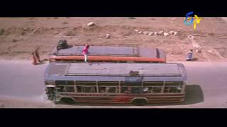 Aaduthu Paaduthu Telugu Movie | Drunk Gayathri driving the bus Scene | Srikanth | ETV Cinema