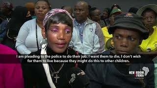 Mother of murdered Soweto boy wants to know her son's last words