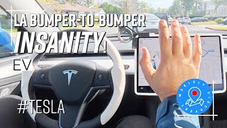 I Survived LA’s Traffic Hell—Thanks to Tesla!