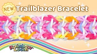 NEW Trailblazer Rainbow Loom Bracelet Tutorial by Angelynn (TutorialsByA™) - Advanced Level Design