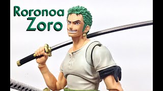 Megahouse Variable Action Heroes VAH One Piece PAST BLUE RORONOA ZORO Action Figure Review