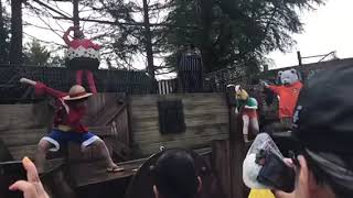 2017年　USJ　ワンピース　ウォーターバトル②