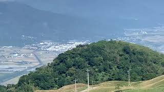 花蓮富里六十石山鳥瞰花東縱谷（魏裕峰生活閱歷）