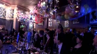 2013 New Years Balloon Drop at the Literary Cafe.