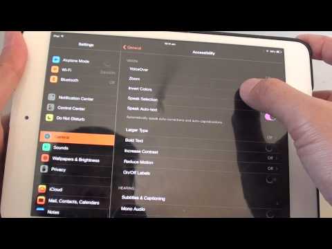 iPad Mini: How to Invert Screen Color iPad Mini: How to Invert Screen Color