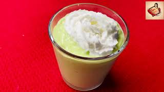 How to make Avocado Smoothie|வெண்ணெய் பழம் ஸ்மூத்தி| Breakfast smoothie|#Stayhome#withme| Chef Sara