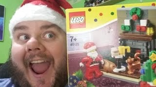 Lego Santa's Visit Set 40125 Unboxing Speed Build & Review