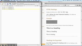 w3school HTML headings