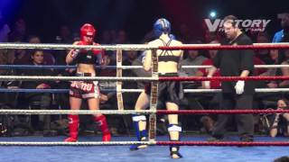 VICTORY MUAY THAI 11: Ekaterina Voronova VS Amber Lee-Steadman