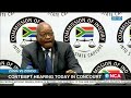 Zuma and  State Capture commission face off in the ConCourt