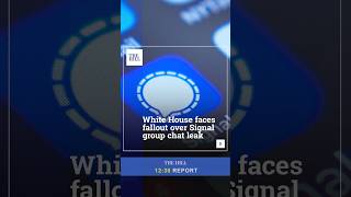 White House faces fallout over Signal group chat leak