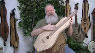 New Folkcraft Dulcimer - First Prototype February 6 2024