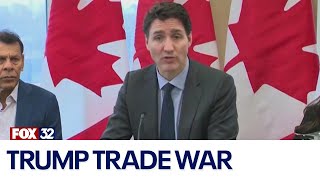 Trump announces 25% tariffs on imports from Canada, Mexico and China