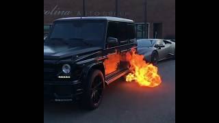 LOUDEST Mercedes G Wagon Ever?? Brutal FLAME  Exhaust !!!!!!