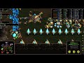 StarCraft: Remastered - 1 Protoss vs 7 random computers - Map: Green Valleys - Replay 2x fastest