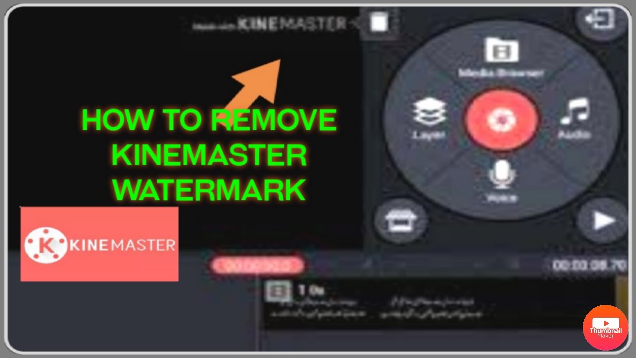 HOW TO REMOVE KINEMASTER WATERMARK TUTORIAL - YouTube