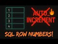 SQL Hack: Create Your Own Auto Numbering System!