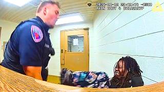 Boyfriend Beater Thought She Could Fight Cops Too
