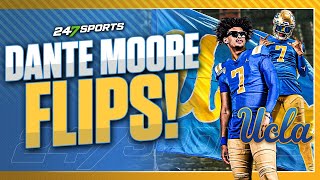 Dante Moore FLIPS from Oregon to UCLA 🚨| College Football Recruiting