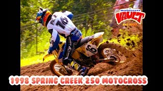 1998 Spring Creek 125 Motocross