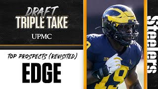 2021 NFL Draft Triple Take: Edge Rushers (Revisited) | Pittsburgh Steelers