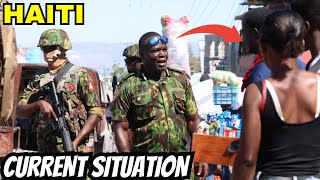 Current situation in HAITI as Kenyan Police officers carry out NO-NONSENSE Day \u0026 Night Patrols!!