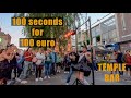 HANG CHALLENGE Dublin Ireland Edition! 100 seconds for 100 euro