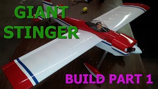 Giant Stinger from Carolina Custom Kits - Build Part 1