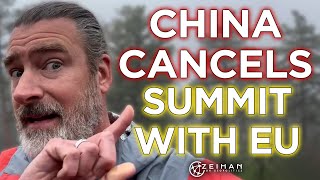 China Cancels Summit with EU's Foreign Affairs Minister Borrell || Peter Zeihan