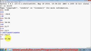 Python Tutorial for Beginners 2 Numbers and Math in Python YouTube