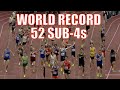 WORLD RECORD! 52 Sub-4 Miles At A Single Meet