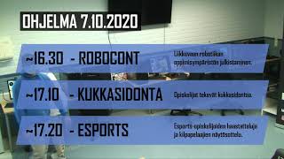 ROBOCONTIN JULKISTAMISTILAISUUS ALAJÄRVELLÄ JA ESPORTS-OPINTOJEN ESITTELY