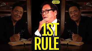 My 1st rule of investing - (Robert Kiyosaki author of Rich Dad)#shorts