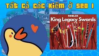 Cách lấy tất cả kiếm ở sea 1 trong King legacy