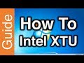 How to submit with Intel XTU at HWBOT