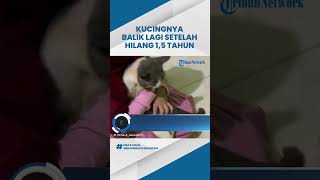 Viral Anak Perempuan Menangis saat Bertemu Kucing yang Sempat Hilang 1,5 Tahun, Kini Balik ke Rumah