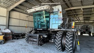 Gleaner R72, setting up my custom lights.