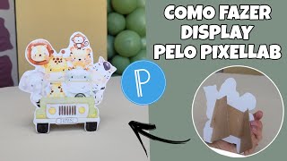 COMO FAZER DISPLAY PELO CELULAR COM O APP PIXELLAB | DISPLAY PARA DECORAÇÃO