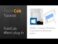 PointCab 4Revit: 07 Marker - measure 3D points to position an electrical panel
