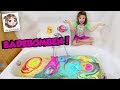 LUSH BADEBOMBEN CHALLENGE 🛀 Hannah schmeißt ALLE in die Badewanne und geht darin baden! 😱