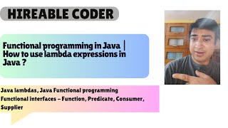 What are Java lambdas and how they help to achieve functional programming in Java ?
