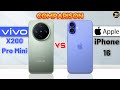 Vivo X200 Pro mini vs iPhone 16 : Full Comparison❓