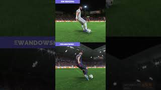 FIFA 23 Benzema vs Lewandowski #short #shorts