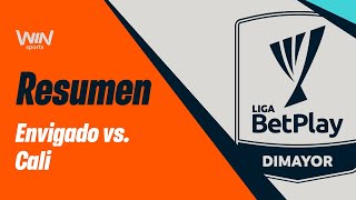 Envigado vs. Cali (resumen y goles) | Liga BetPlay Dimayor 2024-2  | Fecha 18